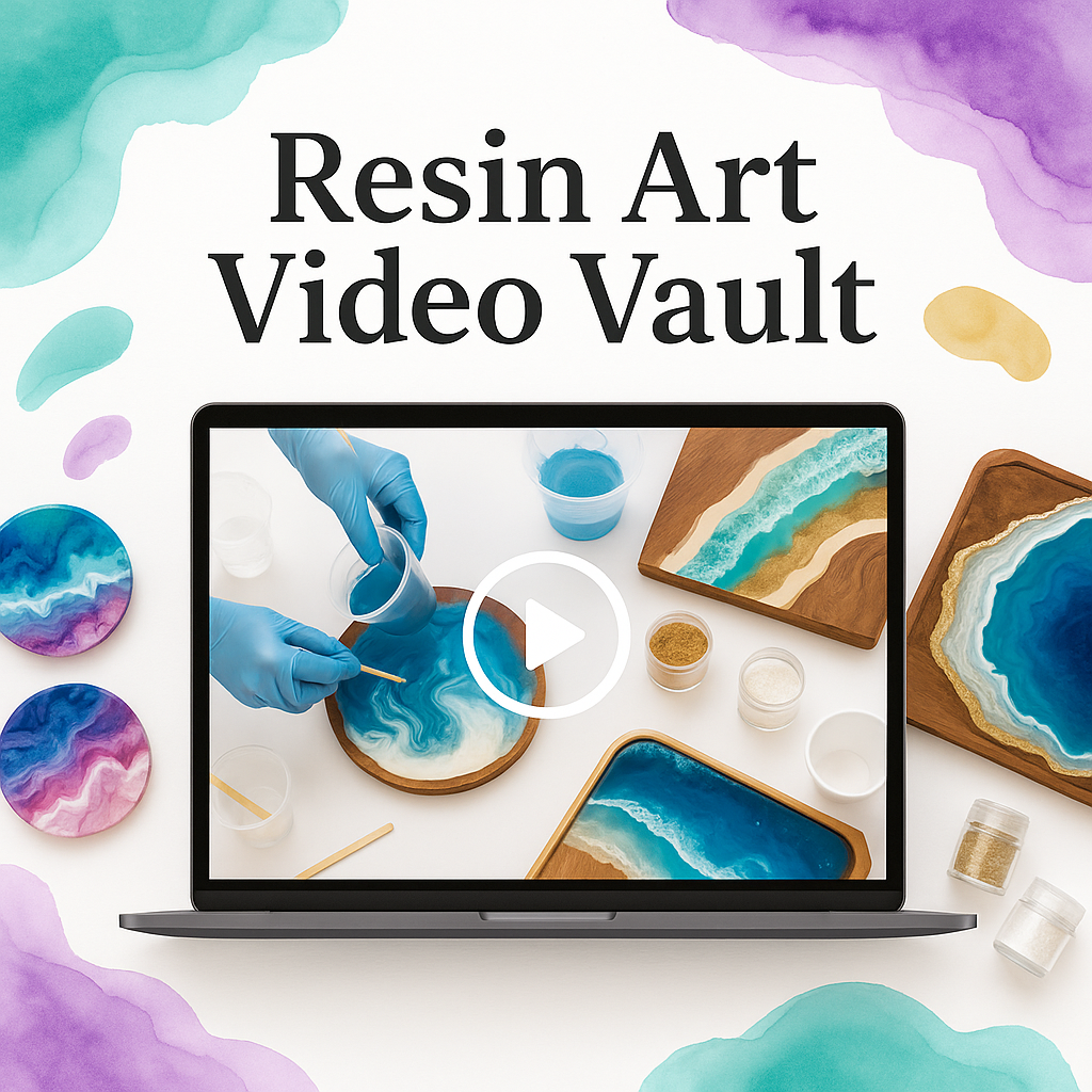 Resin Art Video Vault