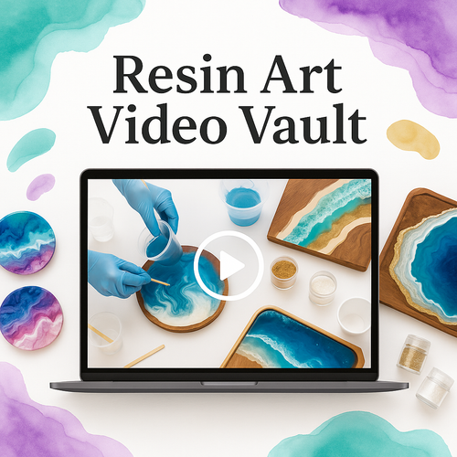 Resin Art Video Vault