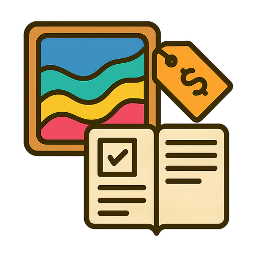 Resin Art Product & Selling Planner