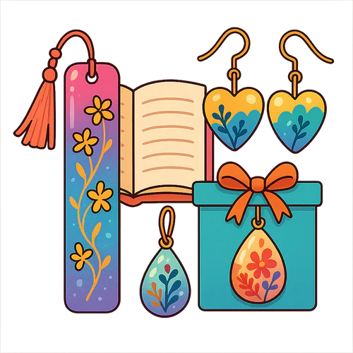 Resin Bookmark & Small Gift Ideas Collection